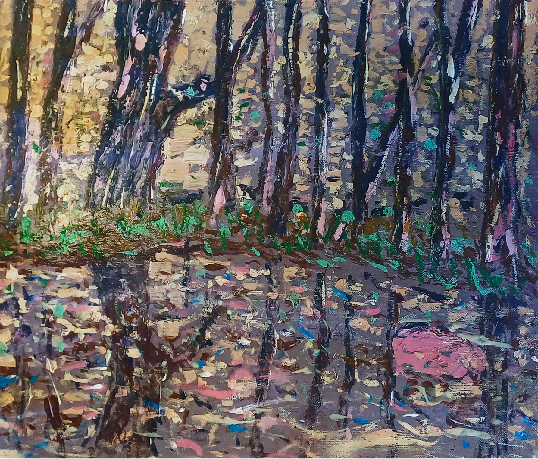 Darkart demonstration in normal light