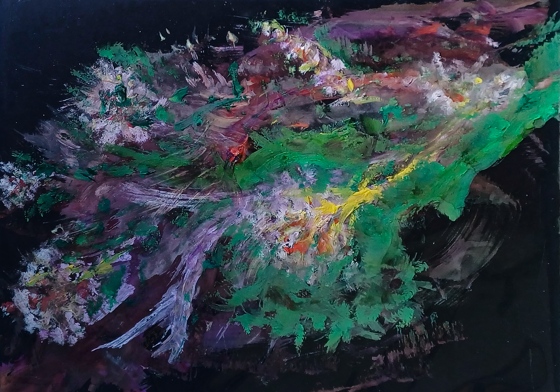 Another Darkart demonstration in normal light